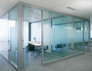office partition - aluminium frame